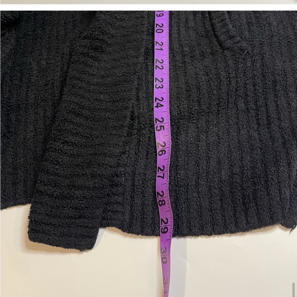 Barefoot Dreams Cozychic Lite Cardigan black size medium - Picture 4 of 9